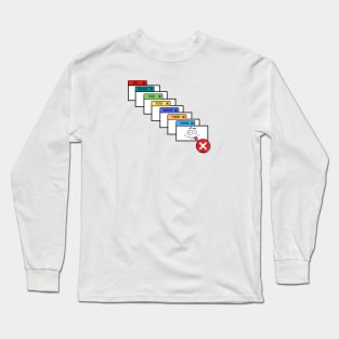 BRAIN OVERLOAD Long Sleeve T-Shirt